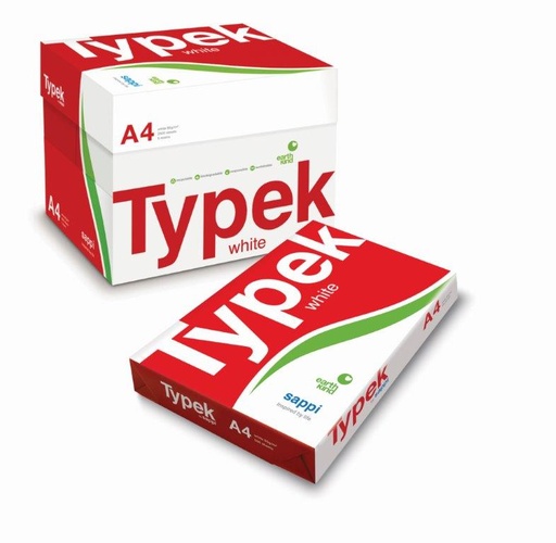 [PAPTYP80GA4WHITE2] TYPEK BOND PAPER A4 80G WHITE2