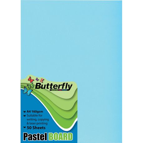 [BRD160GA4PBLU100] PROJECT BRD A4 160G PASTEL BLUE (100)