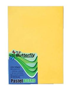 [BRD160GA4PYEL100] PROJECT BRD A4 160G PASTEL YELLOW (100)