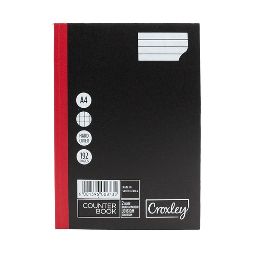 [BKCOUNTCROX2QQM] CROXLEY COUNTER 2Q QM BOOK