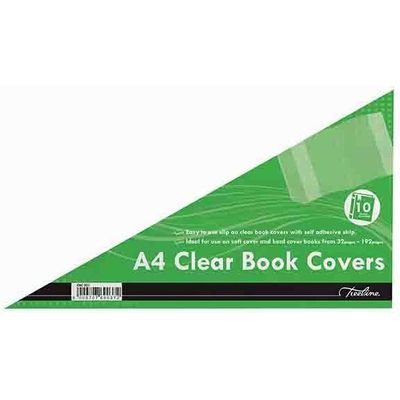 [WRAFITTEDA4BCOV] A4 FITTED BOOK COVERS PVC 130 MICRON