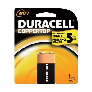 [BATDURA9VOLT] DURACELL 9V ALKALINE BATTERY