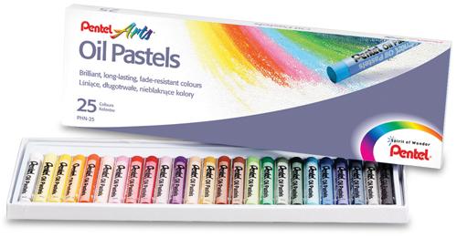 [CRAPNTPAST25] PENTEL OIL PASTELS 25s