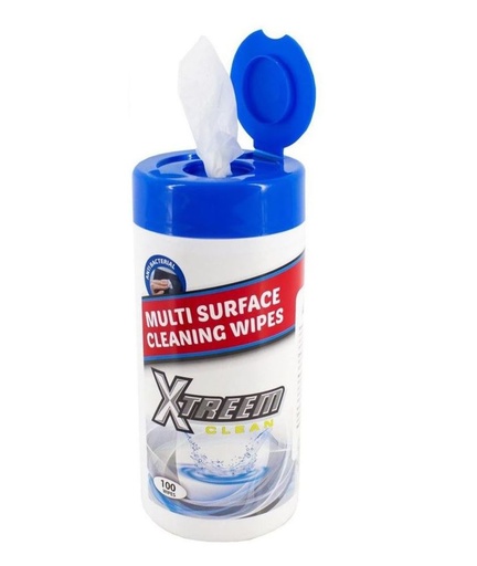 [WIPEXTREEM] XTREEM MULTISURFACE WIPES ANTIBACTERIAL 100'S