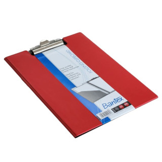 [CLIBAN4210RED] BANTEX 4210 RED PVC F/CLIPBOARD
