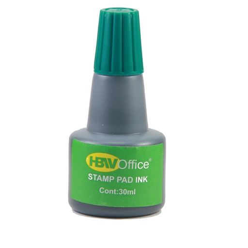 [INKPENGSTAMPGR] PENGUIN STAMP PAD INK 30ML GREEN