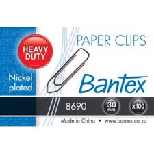 [CLIBAN8690] BANTEX 8690 BOAT SHAPE PAPER CLIPS