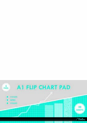 [PADFLIP40BOND] FLIPCHART PAD 40S BOND