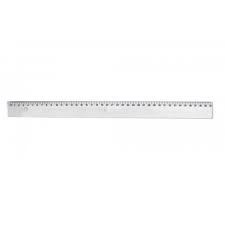 [RULSTEPHEN40] CROXLEY 40CM S/PROOF RULER CLEAR