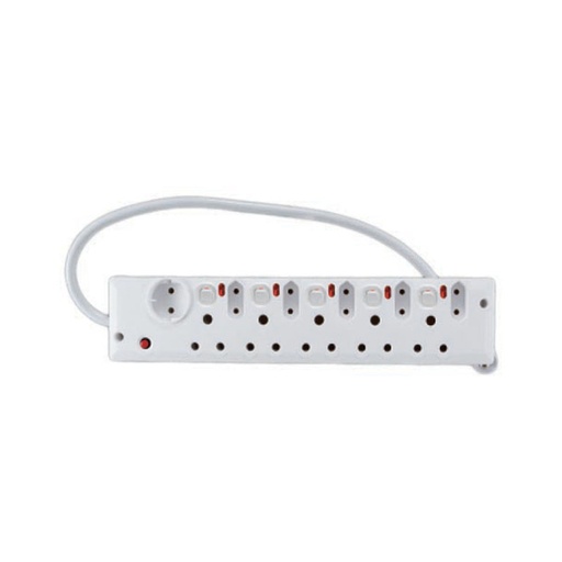 [PLUG11WAY] ELEVEN WAY MULTI PLUG WITH SWITCHES 