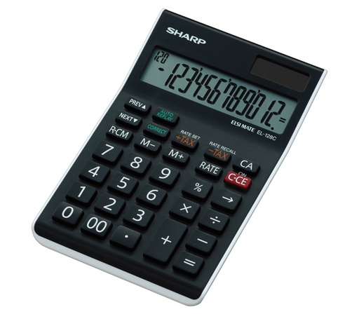 [CALSHAREL128] SHARP EL128 12D CALCULATOR (EOL)
