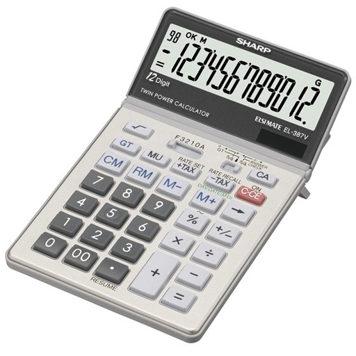 [CALSHAREL387] SHARP EL387 12D CALCULATOR