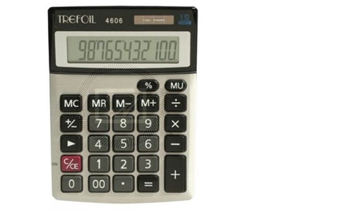 [CALTREFOIL4606] TREFOIL 4606/3028 12DIGIT CALCULATOR