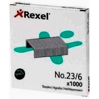 [STPREX236] REXEL 23/6 STAPLES (1000)
