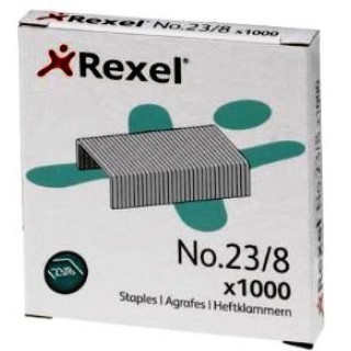 [STPREX238] REXEL23/8 STAPLES (1000)