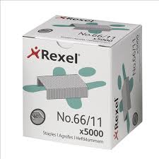 [STPREX6611] REXEL 66/11 STAPLES (5000)