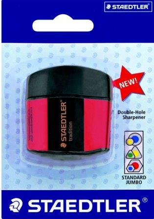 [SHSTAED2HOLE] STAEDTLER TRIANGULAR 2 HOLE 512 SHARPENER