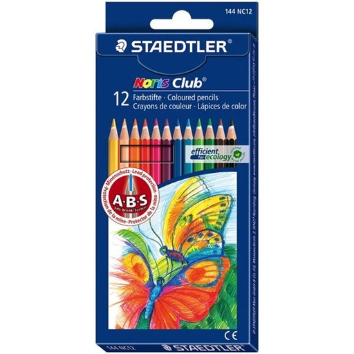 [CRASTAED12L] STAEDTLER COLOURED PENCIL 12S LONG
