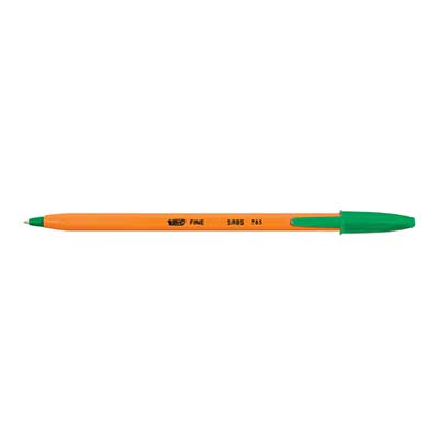 [PENBICORAGRN] BIC ORANGE BPT GREEN