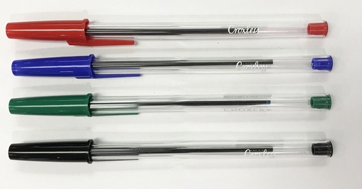 [PENCRXBPTRED] CROXLEY BALL POINT PEN RED