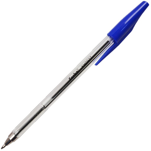 [PENFOSKARETBLU] FOSKA/KORES CLICK BALLPOINT PEN BLUE