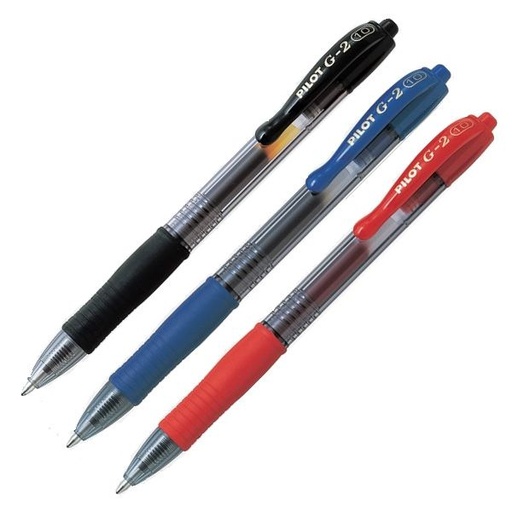 [PENPILBLG21RE] PILOT BL-G2-10 GEL PEN RED