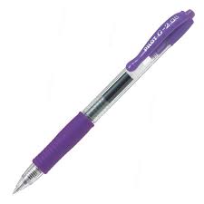 [PENPILBLG25VIO] PILOT BL-G2-5 GEL PEN VIOLET
