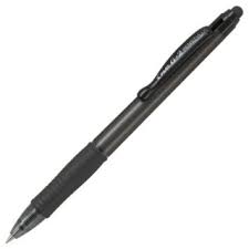 [PENPILBLG27STYLUSBG] PILOT BL-G2-7 STYLUS BLACK GREY PEN 