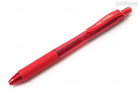 [PENPNTBLN107RED] PENTEL BL107 - 0.7 GEL PEN RED