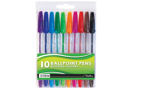 [PENTREBPTWAL10] TREELINE BALL PEN ASSTD COL WAL10