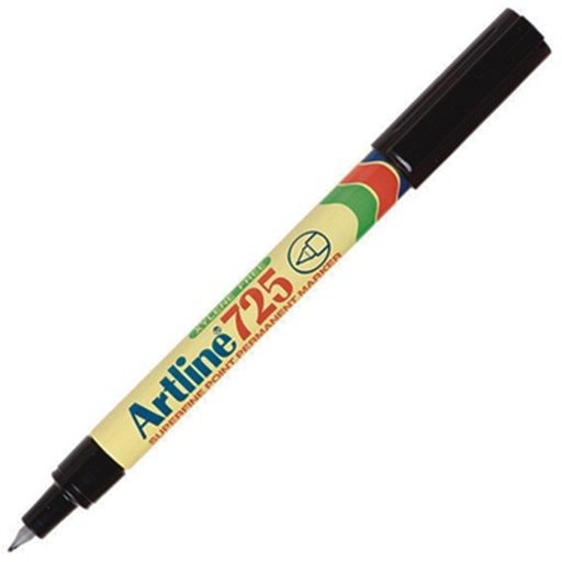 [MARART725PB] ARTLINE 725 PERM MARKER BLACK