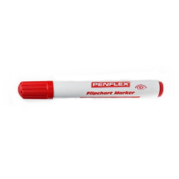 [MARPENFFLIPRED] PENFLEX FLIP CHART MARKER RED