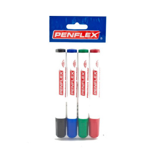 [MARPENFLIWA] PENFLEX FLIPCHART MARKERS WALLET 4