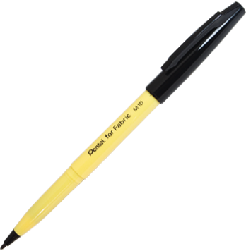 [MARPNTLAUNDBLK] PENTEL M10 LAUNDRY MARKER BLACK