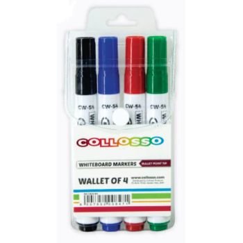 [MARWBCOLWAL4] LIPPYS W/BOARD MARKER WALLET OF 4